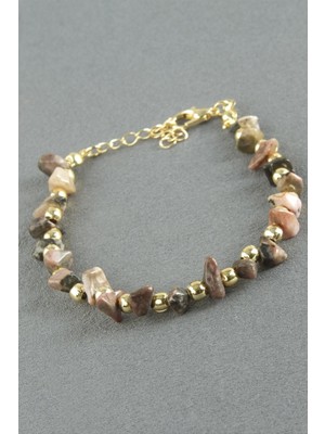 Die Grup Akik Kırık Doğaltaş Bileklik DIE-GRPBJT34