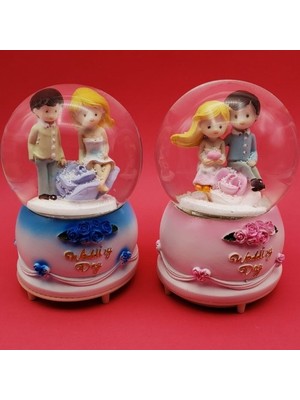 Die Grup Müzikli Püskürtmeli Büyük Boy Kar Küresi DIEGRP-RSETT34