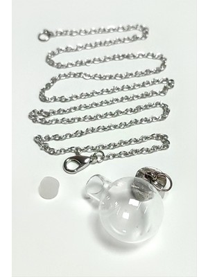 Die Grup Metal Kapaklı Boş Fanus Canlı Kolye DIE-GRPBJT34