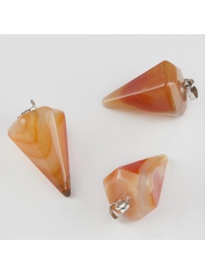 Die Grup Akik Pandül Doğaltaş Kolye Ucu DIE-GRPBJT34