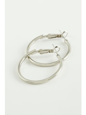 Die Grup Metal Halka Küpe 3 cm DIE-GRPBJT34