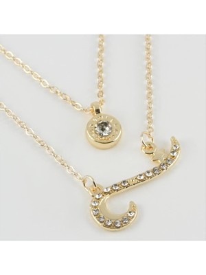 Die Grup Yıldız Figürlü Yeni Sezon Ikili Kolye DIE-GRPBJT34