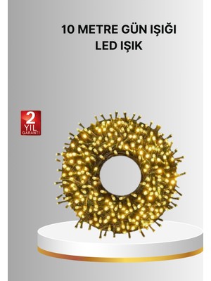 Die Grup Uzun Ömürlü LED Teknolojili 10 Metre Şık Işıklı Süsleme Seti TDRS-DIOEGRP34