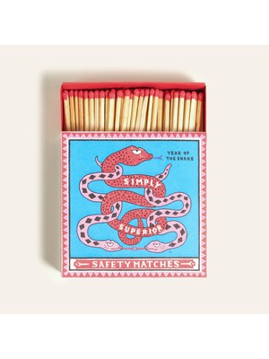 Zsa Zsa Zsu Year Of The Snake Ahşap Hediyelik Eşya 11X11X3 cm Renkli