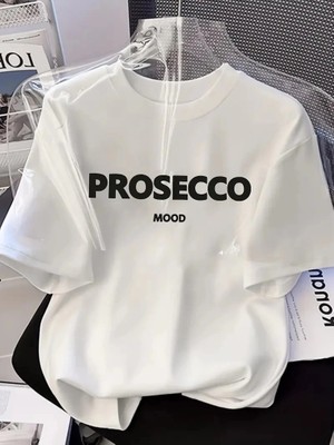 Beta Moda Hub 20/1 Penye Compack Baskılı Oversize Kısa Kol Bisiklet Yaka T-Shirt - Beyaz