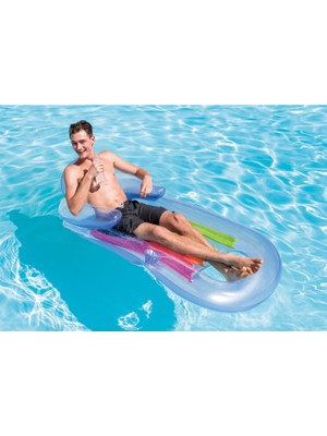 Intex Sultan Koltuğu Bardak YUVALI160X85 Cm.(El Pompası 29 cm Hediyemizdir.)