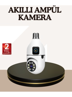 Die Grup Iki Yönlü Sesli Wifi Kamera – Ampul Tipi Ev ve Ofis Güvenlik Kamerası TDRS-DIOEGRP34