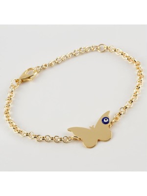 Die Grup Kelebek Figürlü Zincir Bileklik DIE-GRPBJT34