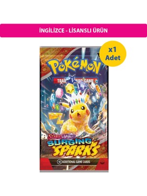 Pokemon Tcg Surging Sparks Lisanlı Boosterpack X1 Adet Fiyatı
