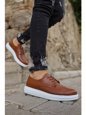 Aesco MN003 - Cbt Pelle Classica Erkek Ayakkabı Taba