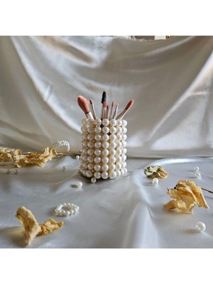 Ravinity Altın Boncuk Detaylı Çok Kullanışlı Inci Dekoratif Organizer
