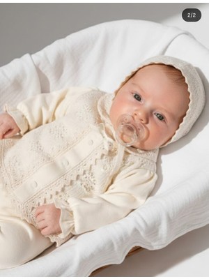 Minicayzen Mini Cayzen 10 Parça Dantelli Kız Bebek Hastane Çıkışı Seti 0-3 Ay %100 Pamuk