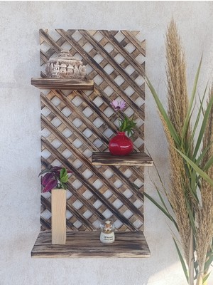 Ay Akdeniz Dekoratifahşap Raf