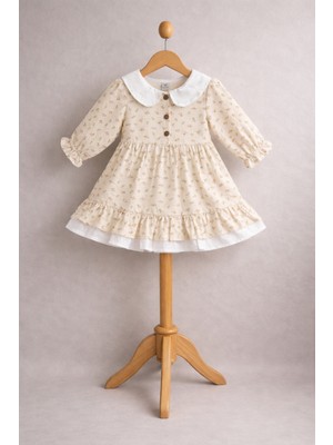 Greenmoon Çiçekli Retrobebek Elbise