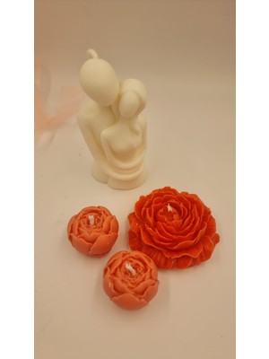 Bn.starlights " Romantik Dörtlü " Soyavaks Mum Kutusu