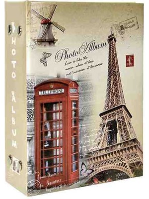 Renkli Desenli 100'LÜK 10X15CM. Promosyon Fotoğraf Albümü