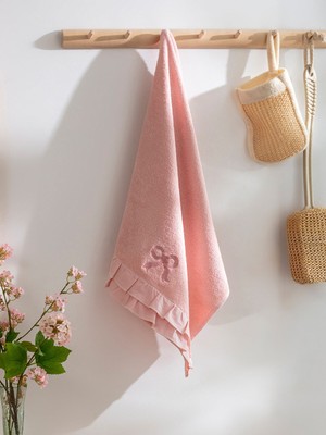 Lc Waikiki Yeni Sezon Fiyonk Nakışlı Yüz Havlusu 50X80 cm