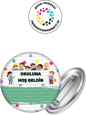 Öğrenci Motivasyon Rozet 5 Adet