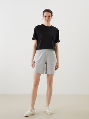 Lc Waikiki Yeni Sezon Beli Lastikli Kadın Şort