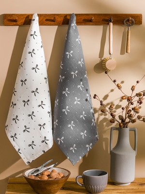 Lc Waikiki Yeni Sezon Fiyonk Desenli Kurulama Bezi 2'li