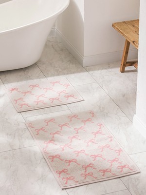 Lc Waikiki Yeni Sezon Fiyonk Baskılı Banyo Paspası 2'li