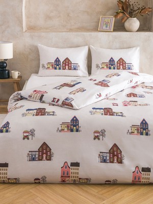 Lc Waikiki Yeni Sezon Baskılı Çift Kişilik Nevresim Takımı