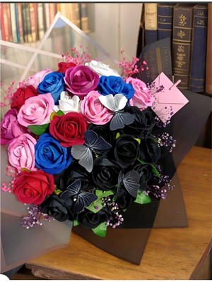 Senden Önce Senden Sonra Kadife Gül Buketi