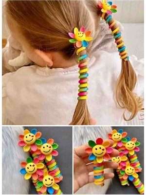 Elas Home Kız Çocuk Makarna Burgu Toka 2 Adet