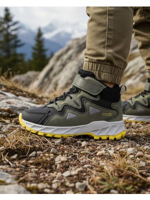 Foopi Trekfo Erkek Trekking Cırtlı-Lastikli Çocuk Botu 31-35