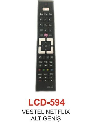 FRY Vestel Netflix Tv Kumandası - LCD 594