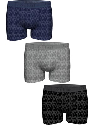 JOHN FRANK ÜÇLÜ JAKARLI BOXER White
