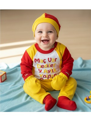 Milays Bebek Taraftar %100 Pamuk 4 Lü Takım