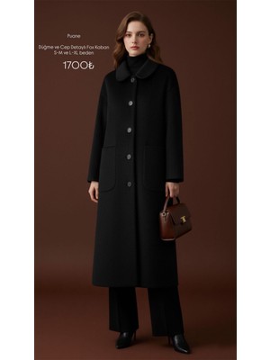 Siyah Puane Fox Kaban