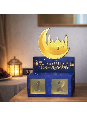 Bak Gel Al Ramazan Gün Sayacı, Manevi Zaman Takibi, Çocuk Ramazan Takvimi, Hilalli Gün Blokları, Sahur Geri Sayımı, Iftar Gün Çetelesi, Ramazan Süre Ölçeri, Günlük Hilal Takibi, Ramazan Masa Dekoru