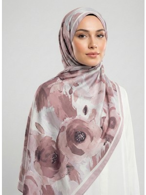 Eloriaa Pamuklu Çiçek Desenli Soft Şal