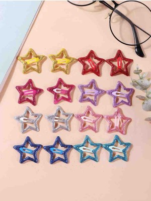 Elas Home 10'lu Yıldız Toka Simli