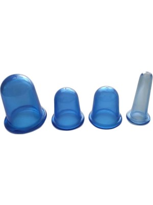 Hopinip 4 Boy Yüz ve Vücut Masaj Kupası Facıal Cuppıng - Lisinya