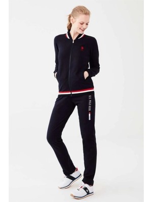 U.S. Polo Assn. U.s Polo Assn 16614 Kadın Femuarlı Eşofman Takımı - Lacivert