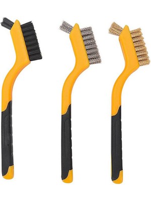Toptan Perpa 3 Parça Çok Amaçlı Tel Fırça Seti 180 mm DMX4681