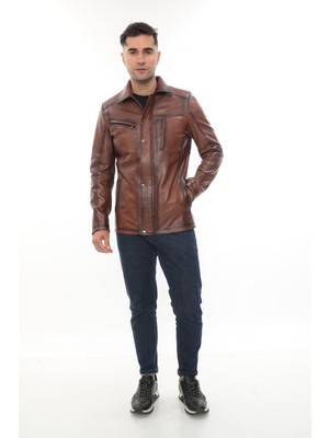RaVienne Rv Danıel Erkek Deri Mont