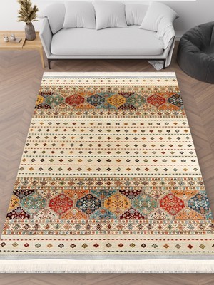 Destek Halı OT-4054A – Makinede Yıkanabilir, Kaymaz Taban, Dijital Baskı Halı