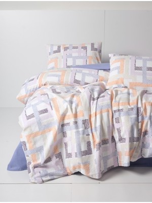 Sb Shopping Flanel Nev Takımı Çift Kişilik Hayden Lila