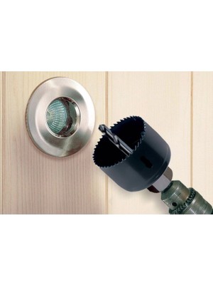 8 Parça Panç Seti Ağaç Kesme Testere Matkap Ucu Takımı Alçıpan Tavan Kesme - Lisinya