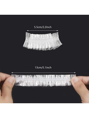 100  Su Geçirmez Kulak Örtüleri Su Geçirmez Kulak Kapları Duş Için - Lisinya