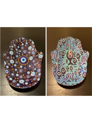 The Little Nature Mandala Desenli Metal Dekoratif Tabak – Denge, Estetik ve Güçlü Tasarım