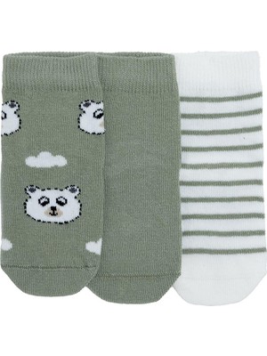 Hellobaby Hellobaby Erkek Bebek 3lü Soket Çorap