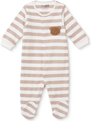 Hellobaby Hellobaby, Erkek, Patikli Tulum, Hayvan Baskılı, Fermuarlı, Bisiklet Yaka, Uzun, Uzun Kol