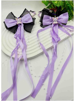 Elas Home Kuromi Sallantılı Kurdala Fiyonk Toka 1 Adet