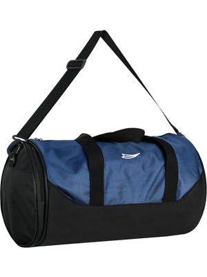 Katre46 Silindir Spor Çanta El Valizi Mavi