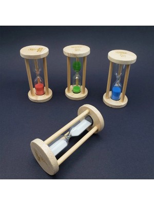 MiraLive Ahşap 1 Dakika Kum Saati